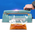 Máy hàn miệng túi dập bằng tay sử dụng dễ dàng ,  Máy 30cm vỏ nhựa