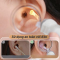 Bộ lấy ráy tai cho bé có đèn phát sáng, chất liệu an toàn