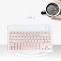 Bàn phím bluetooth siêu nhẹ tương thích nhiều thiết bị , Màu hồng