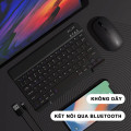 Bàn phím bluetooth siêu nhẹ tương thích nhiều thiết bị , Màu hồng