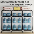 Tủ đựng quần áo vải chống ẩm mốc, cong vênh siêu bền, Màu xanh gấu - Loại 3 buồng ( 165*45*170cm )