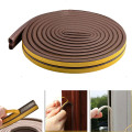 Ron dán khe hở cửa chống va đập, chống ồn tiện dụng, Màu đen - Loại 5m