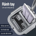 Bộ chổi lau nhà có thùng vắt kèm chổi xoay 360 độ Kitimop-C6 Plus
