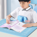Giá đỡ chống cận thị chống gù gắn bàn học có nhắc nhở khi ngồi sai tư thế, Màu xanh