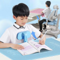 Giá đỡ chống cận thị chống gù gắn bàn học có nhắc nhở khi ngồi sai tư thế, Màu xanh