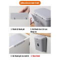 Thùng rác cài cánh tủ bếp có nắp đậy tiện dụng