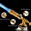 Đèn khò gas mini, đầu khò ga bằng đồng độ bền cao