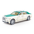 Mô hình xe ô tô Rolls Royce Phantom VIII tỷ lệ 1:24 bằng kim loại, Màu đen và bạc