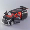 Mô hình xe ô tô Rolls Royce Phantom VIII tỷ lệ 1:24 bằng kim loại, Màu đen và bạc
