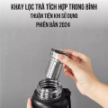 Bình giữ nhiệt NIUMI 48h hiển thị nhiệt độ và nắp có tay cầm tiện lợi, 800ml