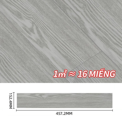 Xám Trắng - 457.2 x 152.4 mm	