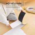 Giấy dán sàn AIODIY giả vân gỗ có keo dán sẵn, Nâu sáng - 457.2 x 152.4 mm	