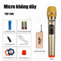 Bộ micro karaoke thiết kế không dây phù hợp với tất cả các loa, TP-288（1 MICRO)