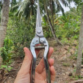 Kéo cắt cành lưỡi thép SK5, combo 8 món dụng cụ làm vườn cắt tỉa chuyên dụng