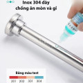 Thanh treo gắn tường, lắp đặt không cần khoan bắt vít , Size 35Cm-50 Cm