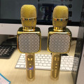 Mic hát karaoke kèm loa bluetooth pin dùng 8 tiếng chuyên nghiệp