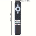 Remote, điều khiển từ xa tiện lợi dành cho tivi thông minh TCL, Loại không có giọng nói