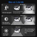 Đèn cảm ứng hồng ngoại năng lượng mặt trời loại to 212 đèn Led siêu sáng, 1 đèn