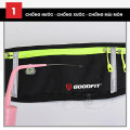 Túi đeo hông chạy bộ phản quang GoodFit GF106RB chống thấm nước