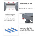 Chân kê máy giặt tủ lạnh inox điều chỉnh kích thước linh hoạt có bánh xe