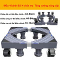 Chân kê máy giặt tủ lạnh inox điều chỉnh kích thước linh hoạt có bánh xe