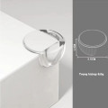 Combo 20 cái bịt góc bàn silicon bọc cạnh bàn kính, cạnh tủ vuông, Loại 2-Chữ T