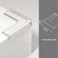 Combo 20 cái bịt góc bàn silicon bọc cạnh bàn kính, cạnh tủ vuông, Loại 2-Chữ T