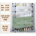Kệ giày dép inox chống bụi mẫu mới dễ lắp đặt sử dụng, Kệ 4 tầng