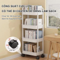 Kệ đa năng để đồ siêu bền, có bánh xe tiện lợi, Kệ 3 tầng