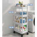 Kệ đa năng để đồ siêu bền, có bánh xe tiện lợi, Kệ 3 tầng
