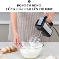 Máy đánh trứng cầm tay đa năng công suất lớn kèm que trộn bột chuyên dụng