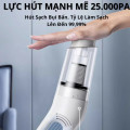 Máy hút bụi mini không dây đa năng, lực hút cực mạnh, gọn nhẹ dễ dùng
