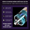 Máy sấy tóc mini CWell 2 chế độ nóng lạnh tặng kèm đầu sấy