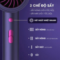 Máy sấy tóc mini CWell 2 chế độ nóng lạnh tặng kèm đầu sấy