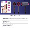 Máy sấy tóc mini CWell 2 chế độ nóng lạnh tặng kèm đầu sấy
