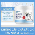Combo 2 lọ Bột enzyme sinh học giặt tẩy quần áo vết ố vàng không hại da tay