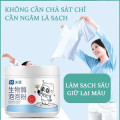 Combo 2 lọ Bột enzyme sinh học giặt tẩy quần áo vết ố vàng không hại da tay