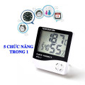 Đồng hồ để bàn kiêm máy đo nhiêt độ độ ẩm trong phòng HTC-1