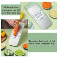 Máy bào rau củ đa năng 6 lưỡi dao nhỏ gọn, tiện lợi