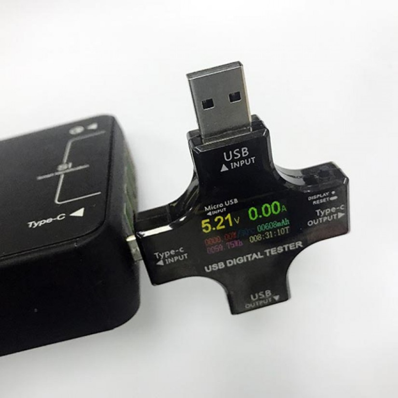 Máy đo dòng điện, điện áp USB Type-C Juwei J7-C hỗ trợ USB & Type-C