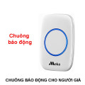 Chuông báo động khẩn cấp dành cho người bệnh, người già, người cần chăm sóc , 1 chuông 1 nút bấm