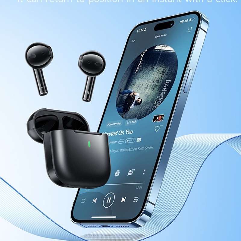 Tai nghe bluetooth Hoco EQ2 V5.3 kiểu dáng airpods siêu đẹp
