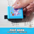 Con lăn in phép tính cộng trừ nhân chia ngẫu nhiên cho bé, Phép cộng