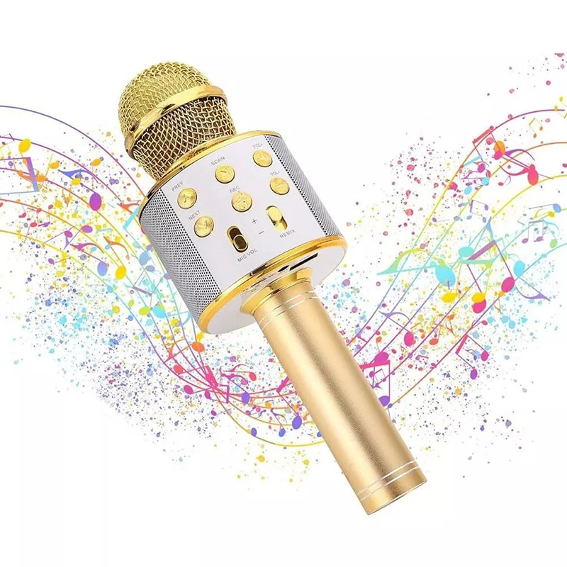 Micro karaoke bluetooth cầm tay không dây siêu đẹp