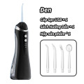 Máy tăm nước 3 chế độ dễ dàng vệ sinh, chăm sóc răng miệng, Màu đen