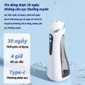 Máy tăm nước 3 chế độ dễ dàng vệ sinh, chăm sóc răng miệng, Màu đen