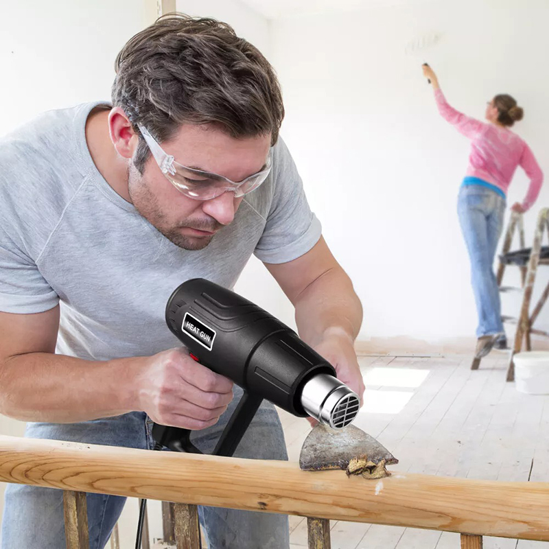 Máy khò nhiệt, khò hơi nóng cầm tay mini 2000W