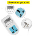 Bộ ổ cắm hẹn giờ điện tử AL06 bật tắt thiết bị điện tự động