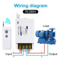 Bộ công tắc điều khiển từ xa Honest tiện lợi công suất 40A/220V , Bộ HT-9220KG 40A 1km
