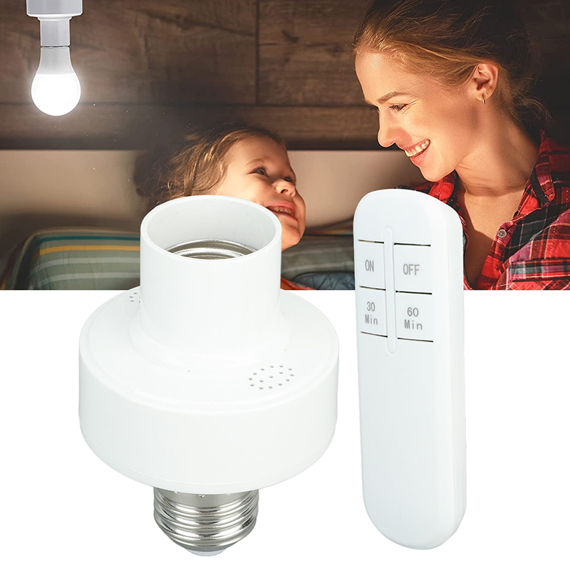 Đui đèn điều khiển từ xa INVERTECH có chức năng hẹn giờ tiện lợi
